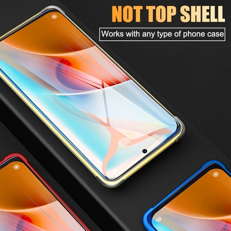 4pcs Full Cover Hydrogel Screen Protectors for Xiaomi Models Anti-Scratch Fingerprint