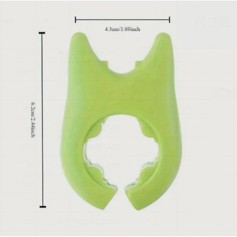 Plastik spatula ushlagichi qiziq shayton dizayni bilan - teshiksiz pishirish spatulasini qo'yish, to'kilmas idish ushlagichi, oshxona uchun asboblar saqlash tokchasi, yig'ishsiz foydalanishga tayyor