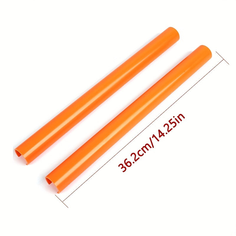 2Pcs Car Front Grille Sticker Cover Trim Strips for 5/6/7 Series SUVs