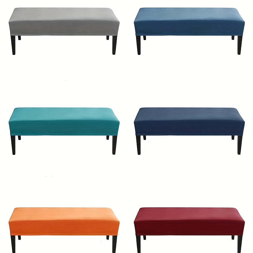 Washable Removable Stretch Bench Cover for Spills and Stains Protection