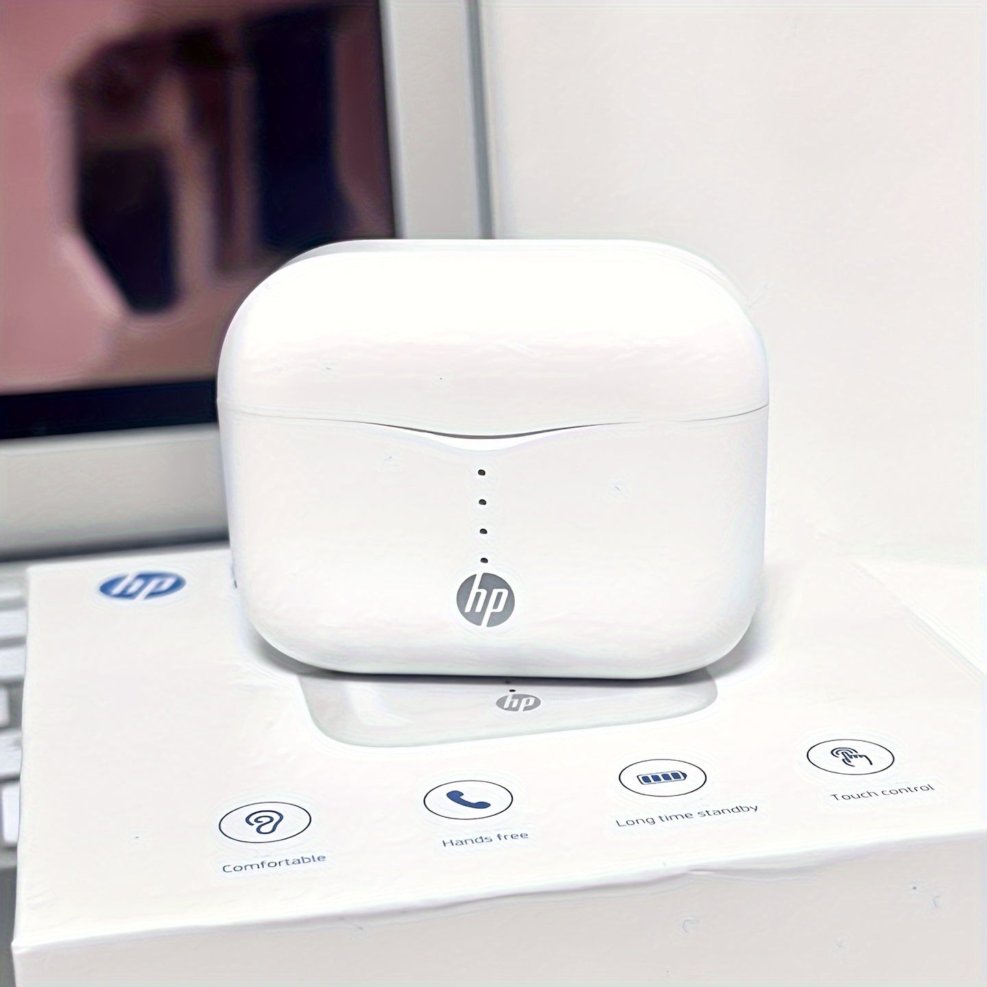 Wireless Earbuds True Wireless Headphones with 30 Hours Playtime Multi-Point Technology