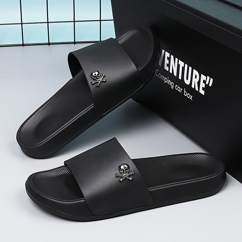 Zapatillas abiertas para hombre con suela de EVA transpirable, antideslizantes, casuales para interior y exterior