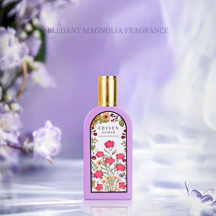 Perfume floral para mujer con notas de manzana, jazmín, azucena, coco y naranja