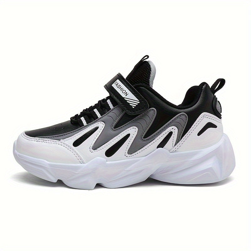 Детские кроссовки для мальчиков для активного отдыха, нескользящая мягкая подошва, осень-зима