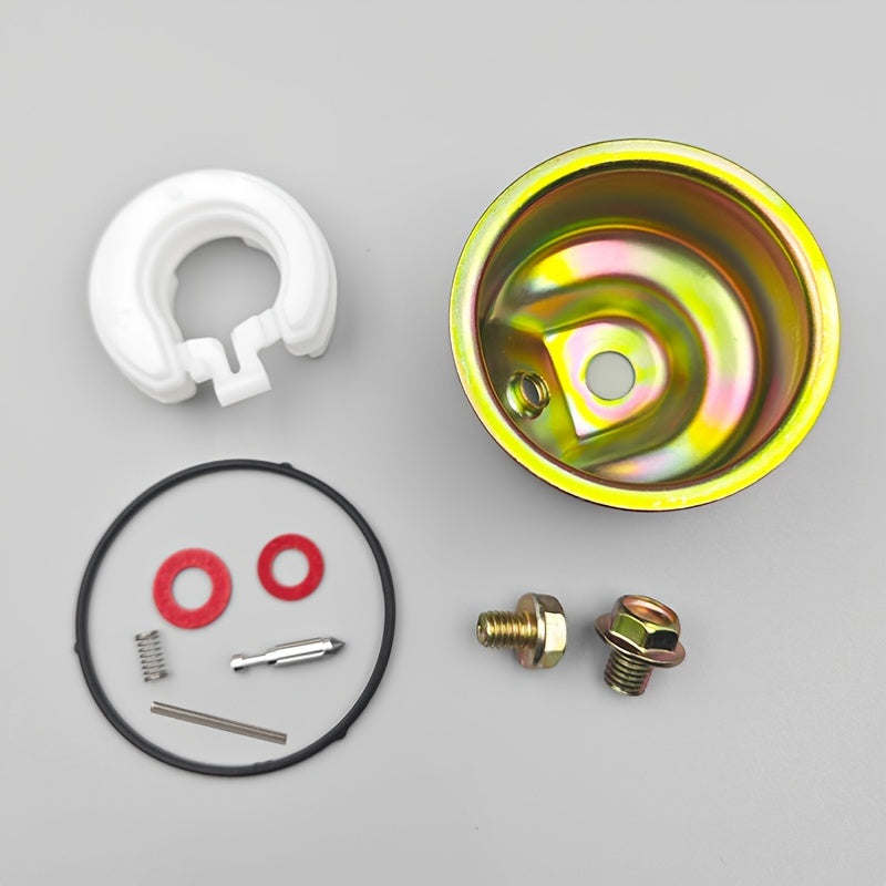 Kichik dvigatellar uchun karbüratör idishining qopqog'i uchun yostiqchalari to'plami, moy suzuvchi yostiqchasi, ta'mirlash, qora