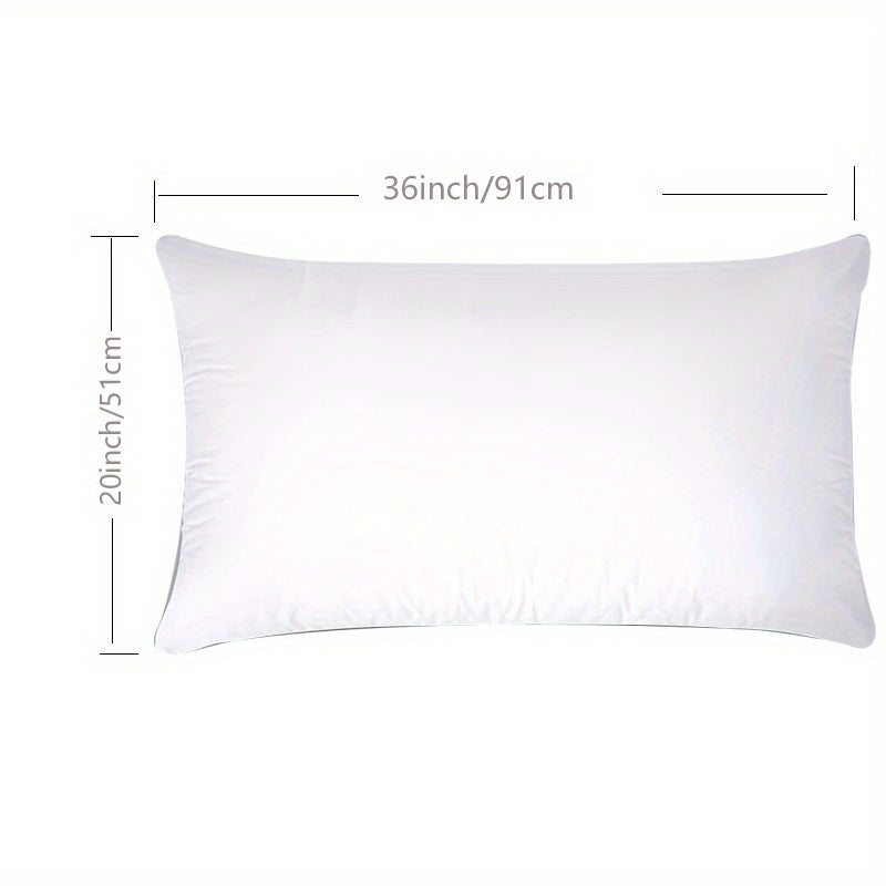 White Goose Feather and Down Pillow Insert 100 Cotton Hypoallergenic All-Season