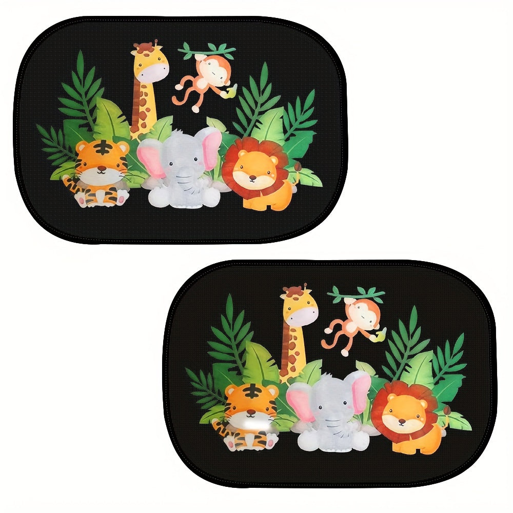 Universal avtomobil quyosh nuri himoyasi yon oynasi UV himoyasi 50cm x 31cm