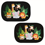 Universal avtomobil quyosh nuri himoyasi yon oynasi UV himoyasi 50cm x 31cm