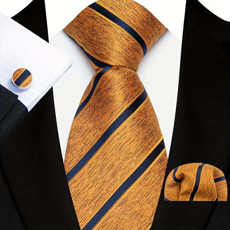  erkaklar uchun Paisley galstuk, manşetlinks va paypoq to'plami sovg'a uchun