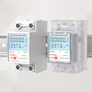 1 dona Kichik Mini Elektr Meter, 220V, Yo'l Temir turi, Havo Sharoitlari Energiya Meteri, Aqlli Raqamli Ko'rsatkich, Energiya Sarfini Aniqlash.