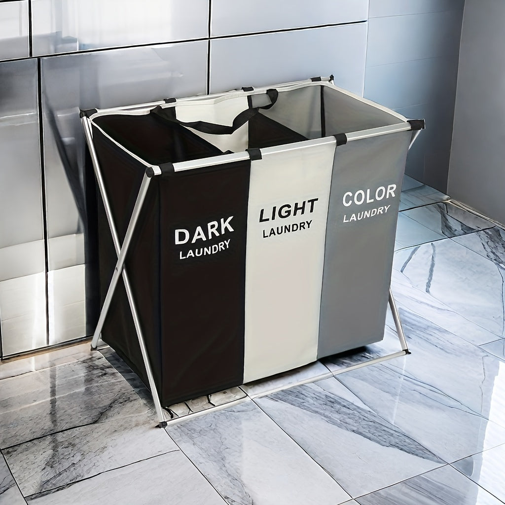 1 dona iflos kiyimlar savati, iflos kiyimlar saqlash hamperi, 2 yoki 3 qatorli egiluvchan kir yuvish savati, tartibga solish uchun, uyda foydalanish uchun qopqoq bilan kir yuvish to'plami, yashash xonasi, yotoqxona, hammom va uy uchun ideal.