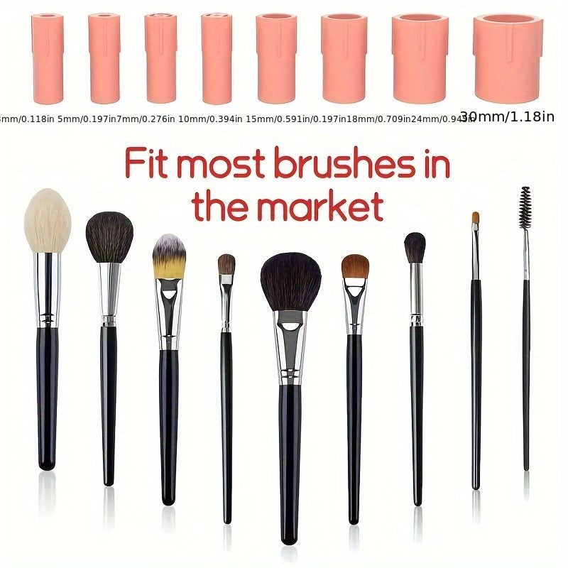 Electric Makeup Brush Cleaner Machine for All Sizes with Spinner and Accessories