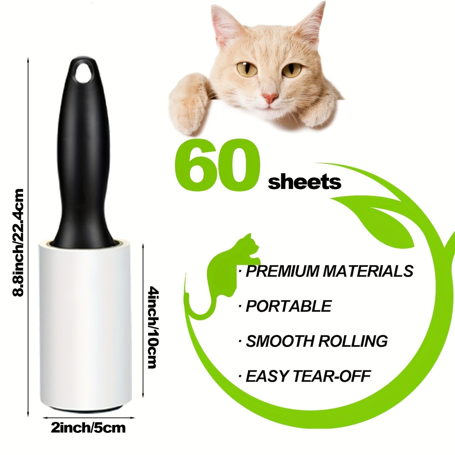 Adhesive Pet Hair Remover Sheets Set of 60 120 240 for Clothes Furniture and Pets