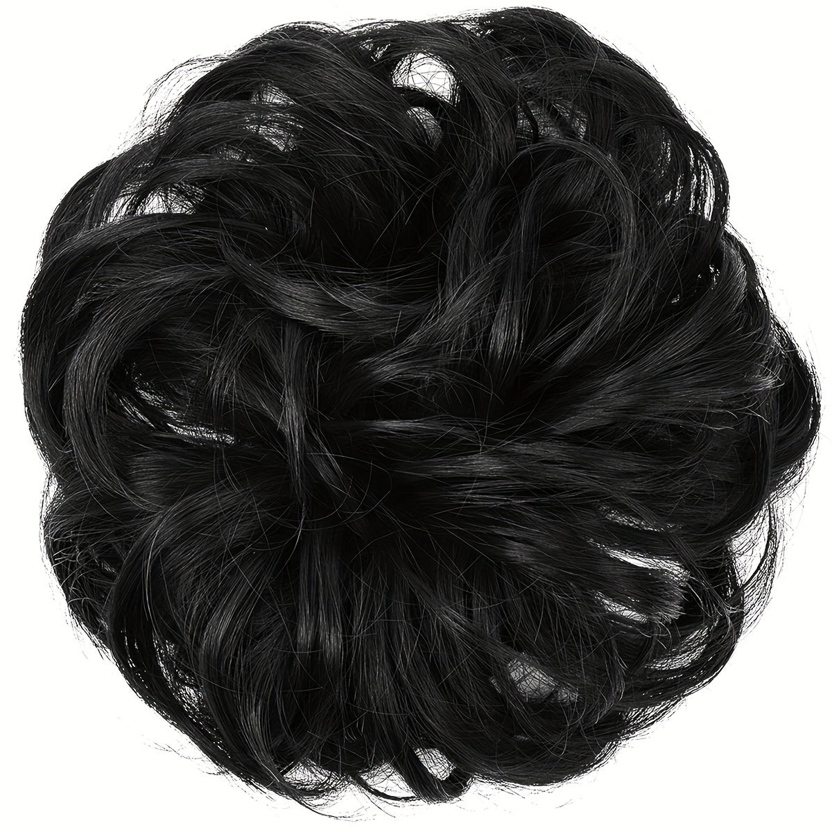 Women's Hair Wig with PET Material, High Gloss, Sewn Connection, 50g