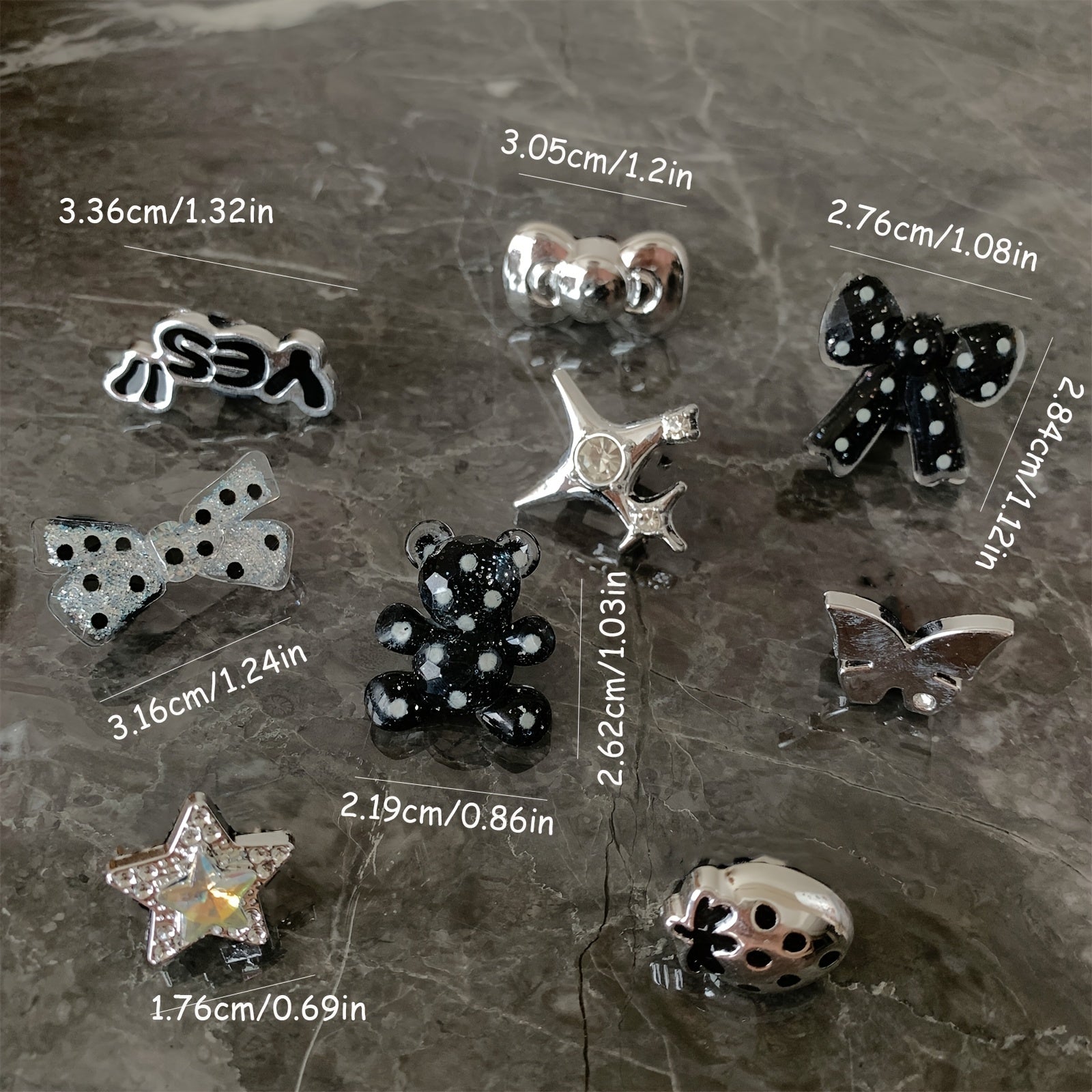 Unisex Canvas Sneaker Lace Jacket Set Removable Plastic Decorations