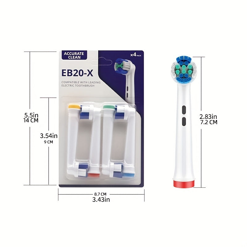 Cabezal de cepillo de dientes eléctrico universal para adultos, duradero, fácil de instalar