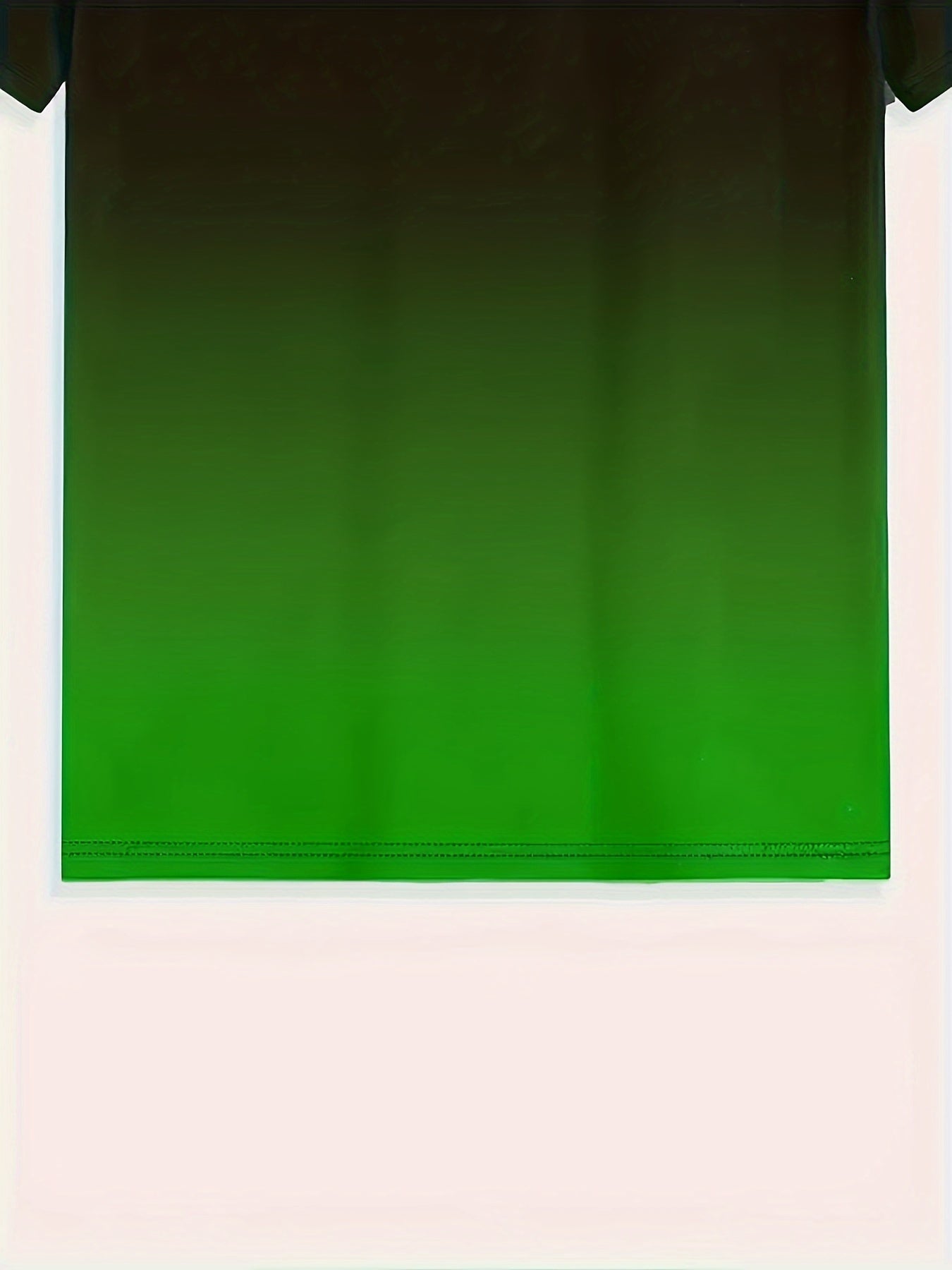 Набор из 5 повседневных коротких рукавов для мужчин больших размеров с градиентным цветом и круглым вырезом