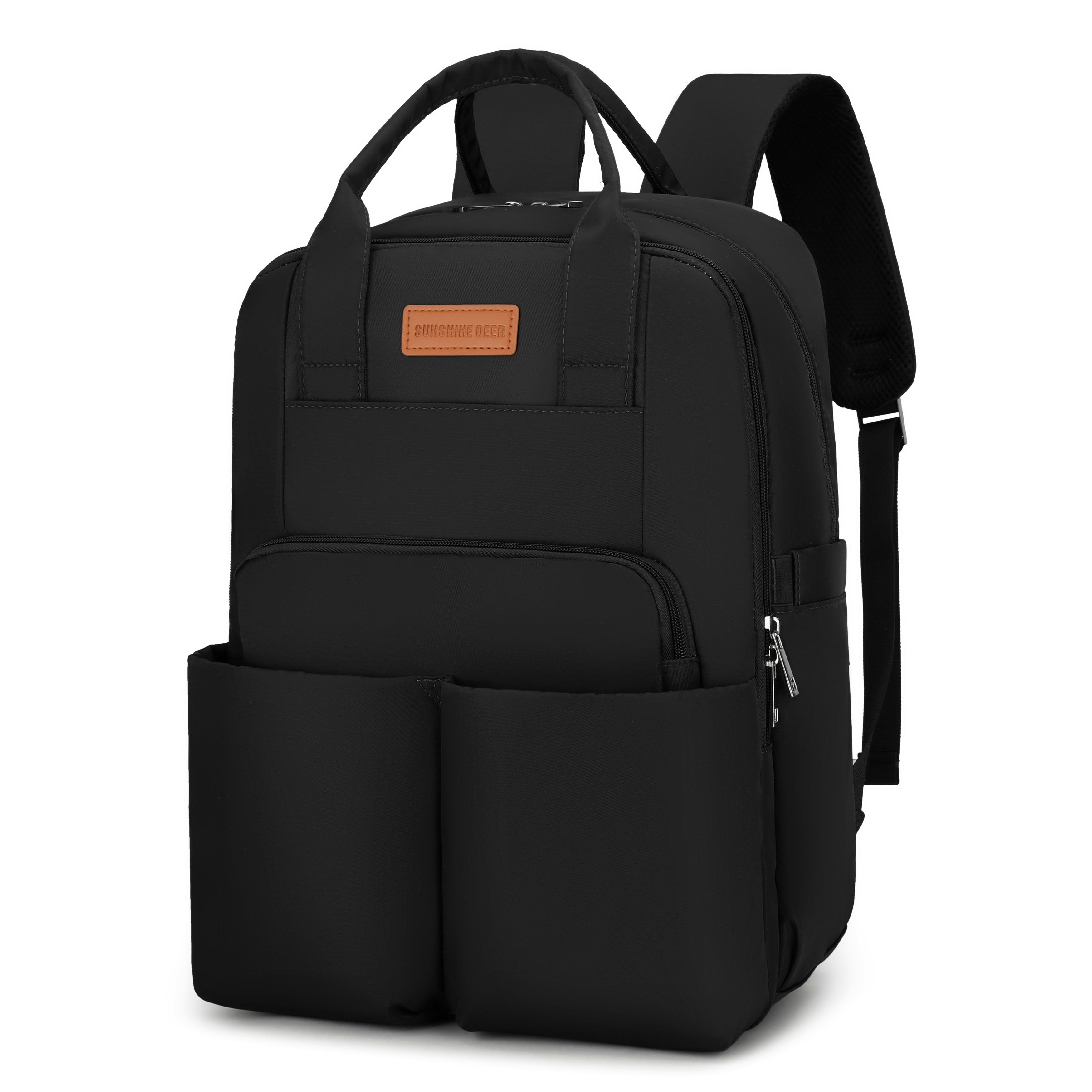 Waterproof Diaper Backpack for Boys and Girls with Multiple Pockets and Durable Polyester