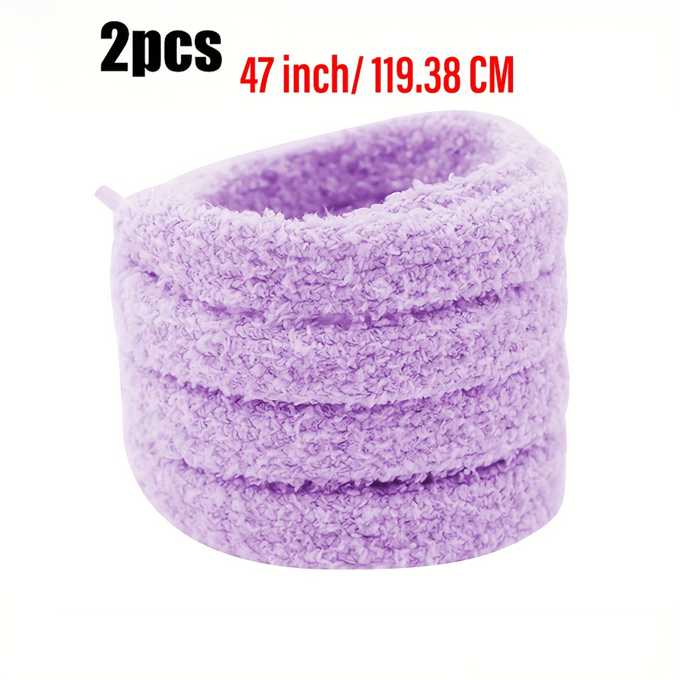 Unisex Fluffy Lace Tips Adjustable Wide Shoelaces in Black White Pink Beige