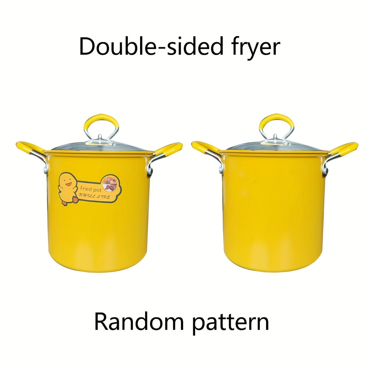 Small tempura frying pot for induction cooker gas stove