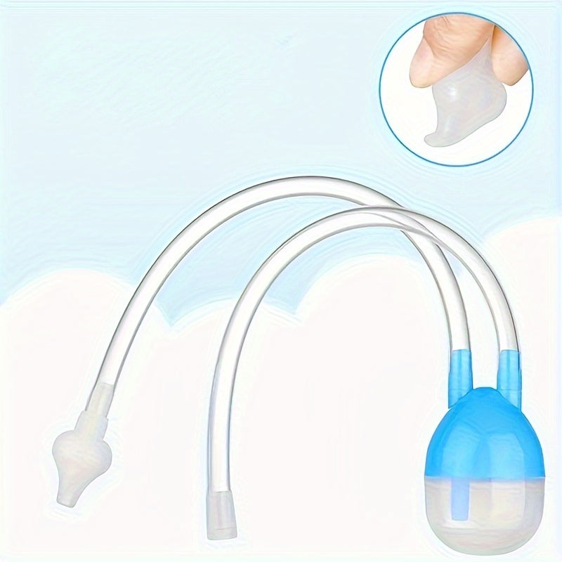 Newborn Baby Nasal and Oral Suction Devices Set for Snot Removal and Oral Care