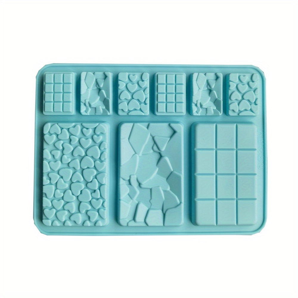 Silicone Candy and Chocolate Mold BPA-Free for DIY Ice Cubes Cakes and Kitchen