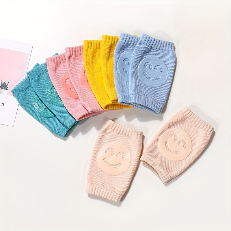 Baby Knee Protectors Set of 5 Pairs for Crawling Babies, Soft and Comfortable