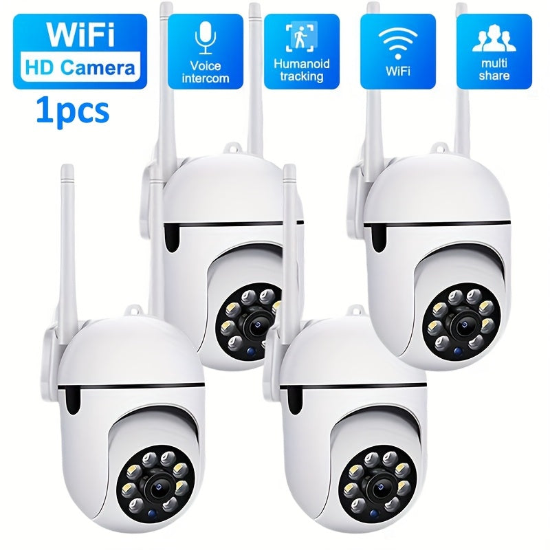 1080P HD WiFi Security Camera with 355° Pan-Tilt Night Vision Two-Way Audio USB Powered