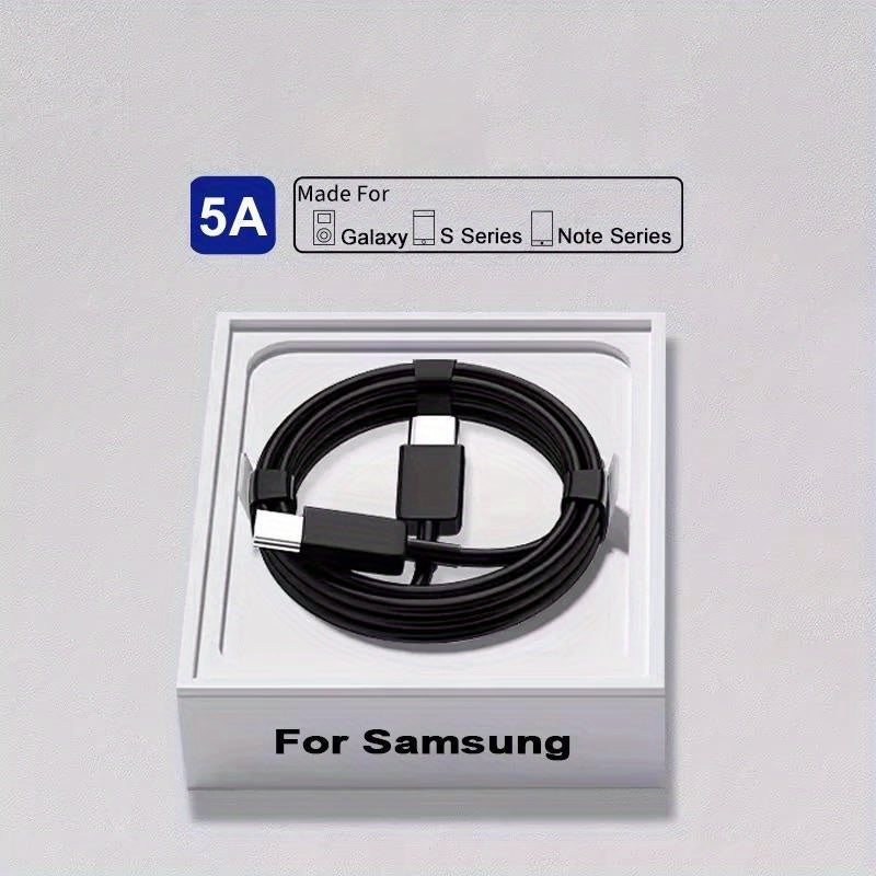 45W USB Type C Fast Charging Cable for Samsung Galaxy S20 S23 Ultra Note 20 A54 A13