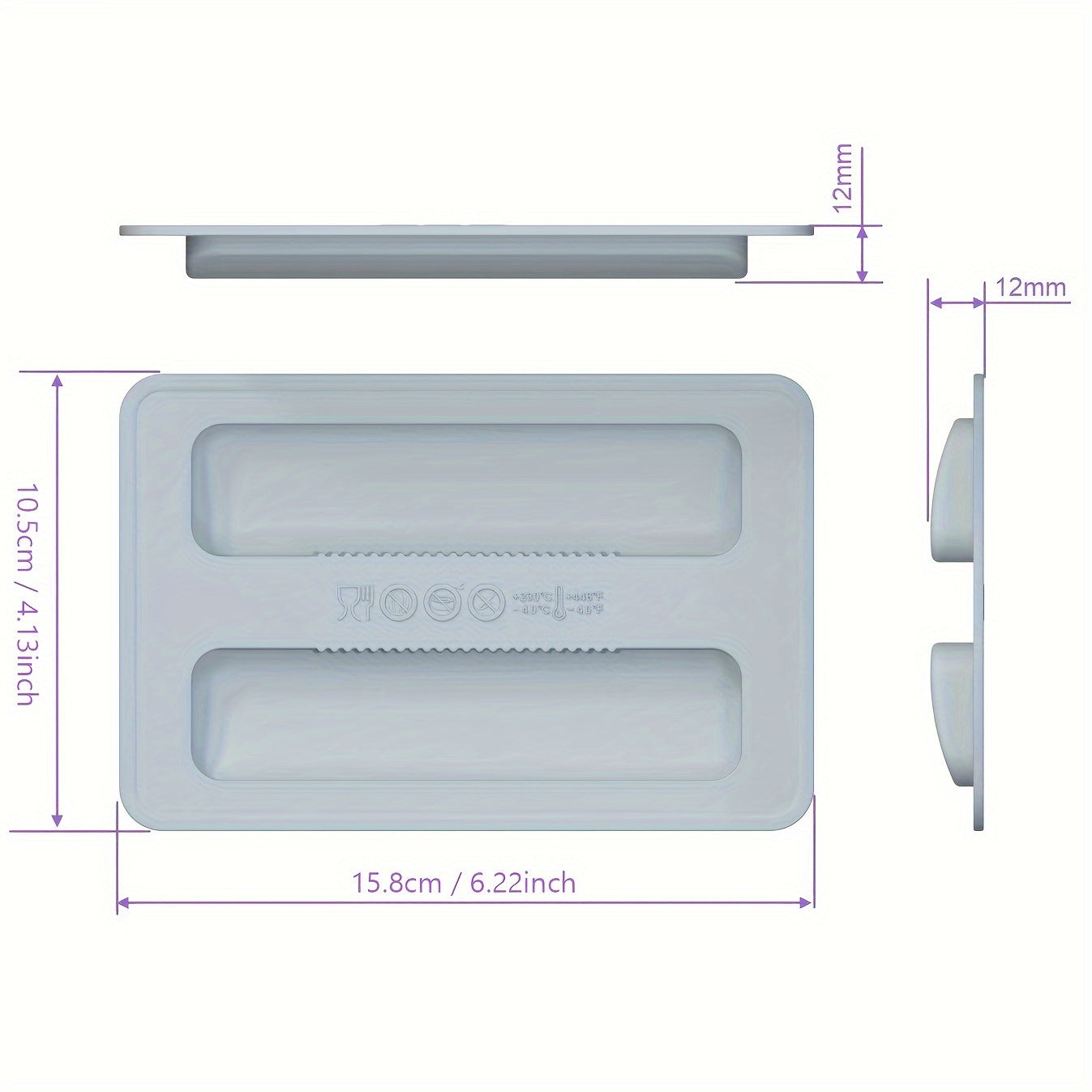 Ikkita paketli Oddiy Model Chang Qopqog'i Maishiy Texnika Uchun
