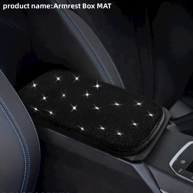 Uniseks sun'iy olmos qo‘ltiq qopqog‘i avtomobil terisi himoya yostiqchalari pad