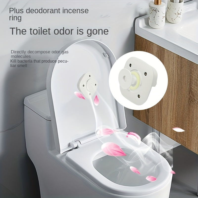 Automatic UV Lamp Toilet Deodorizer with Rechargeable Battery and USB Charging