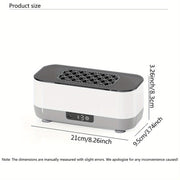 USB Rechargeable Portable Cleaner for Glasses Jewelry Dentures with High-Frequency Vibration