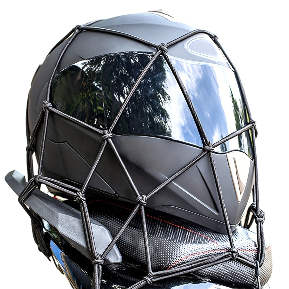 Off-Road Vehicle Cargo Net Elastic Trunk Luggage Rack Protective Net