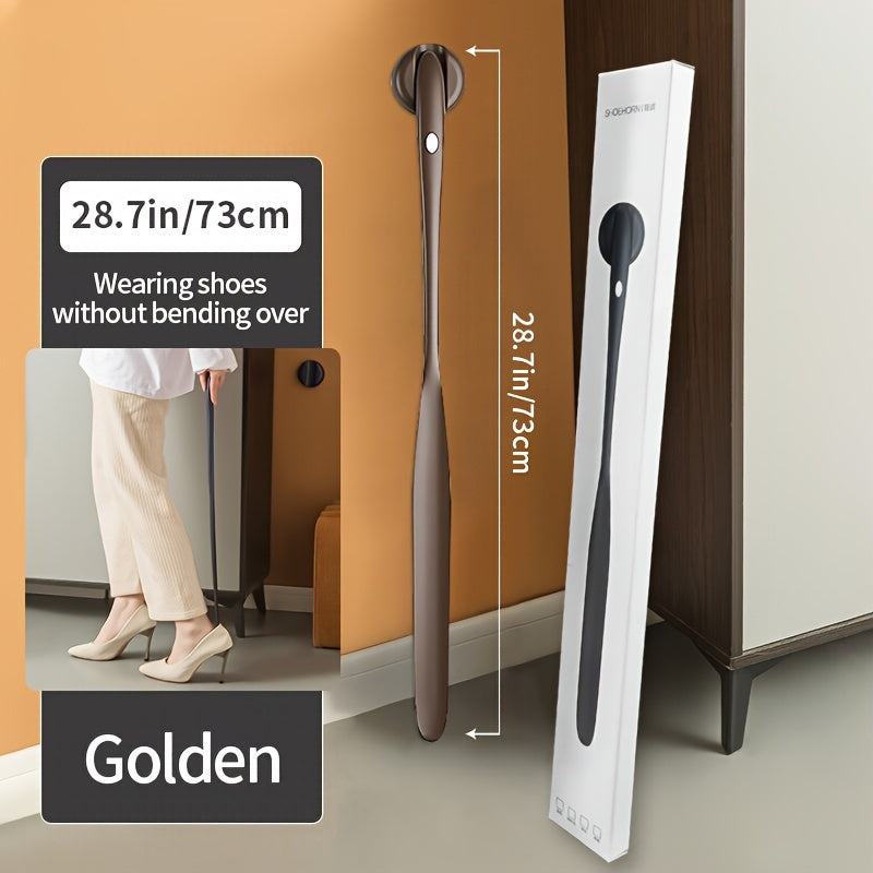 Длинная магнитная обувная лопатка из нейлона для крепления на стену, легкая для захвата, для пожилых и детей