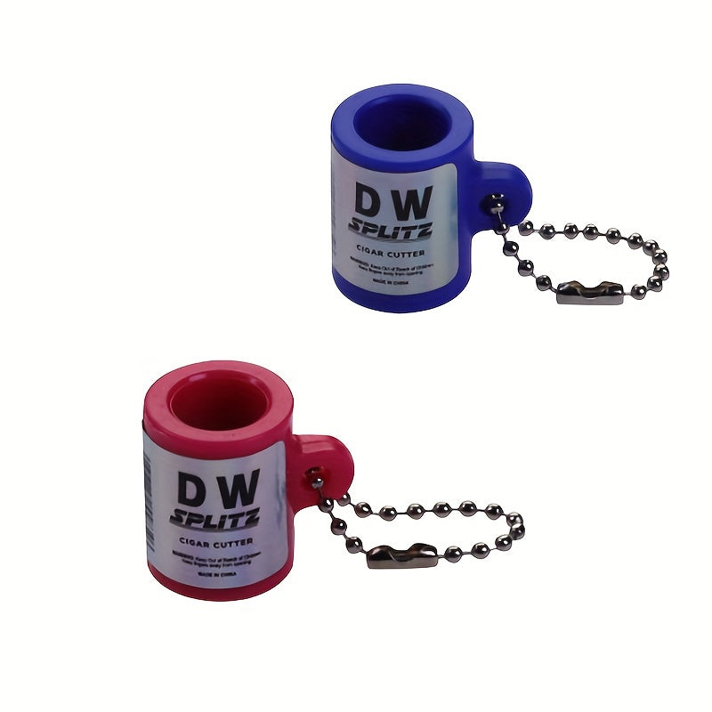 Cigar Opener Keychain Portable Durable ABS Plastic Vibrant Colors