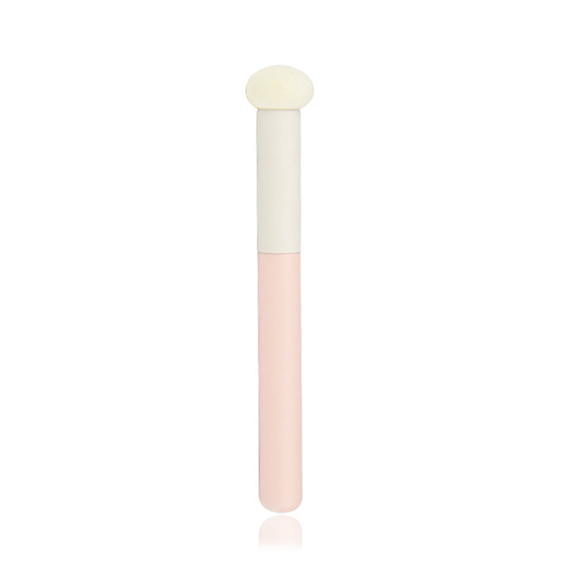 Pink Concealer Brush Round Head Sponge Makeup Brush for Face FAQs