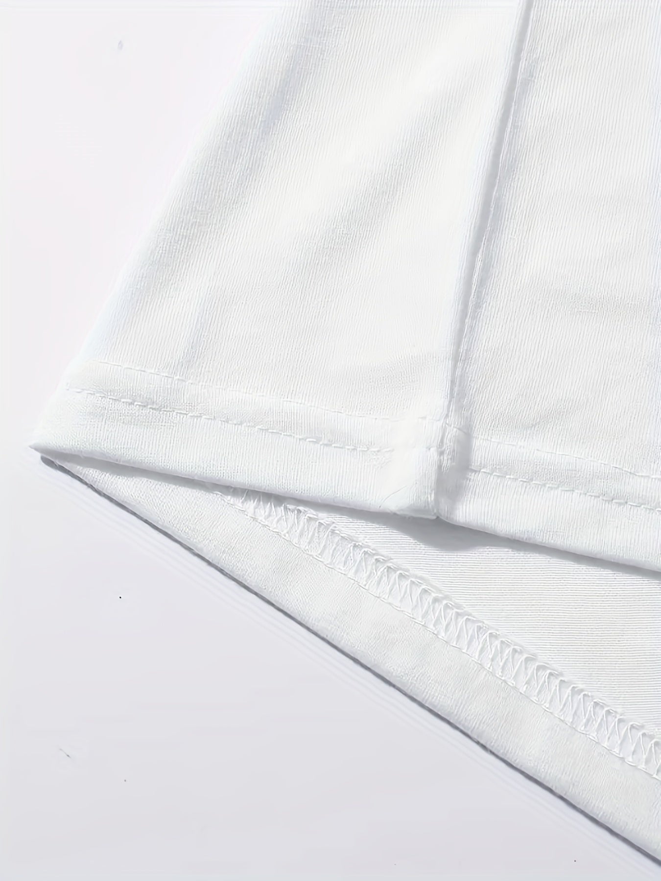 Camiseta de manga corta con bloques de color para mujer talla plus con cuello redondo