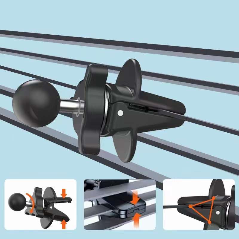 Universal 360° Rotatable Car Vent Phone Mount Adjustable Phone Holder