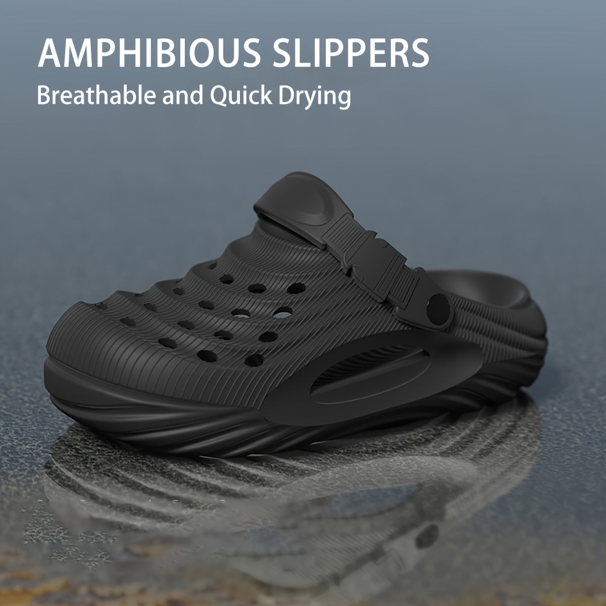 Unisex Summer Outdoor Sports Shoes EVA Solid Color Comfortable Garden Beach Street