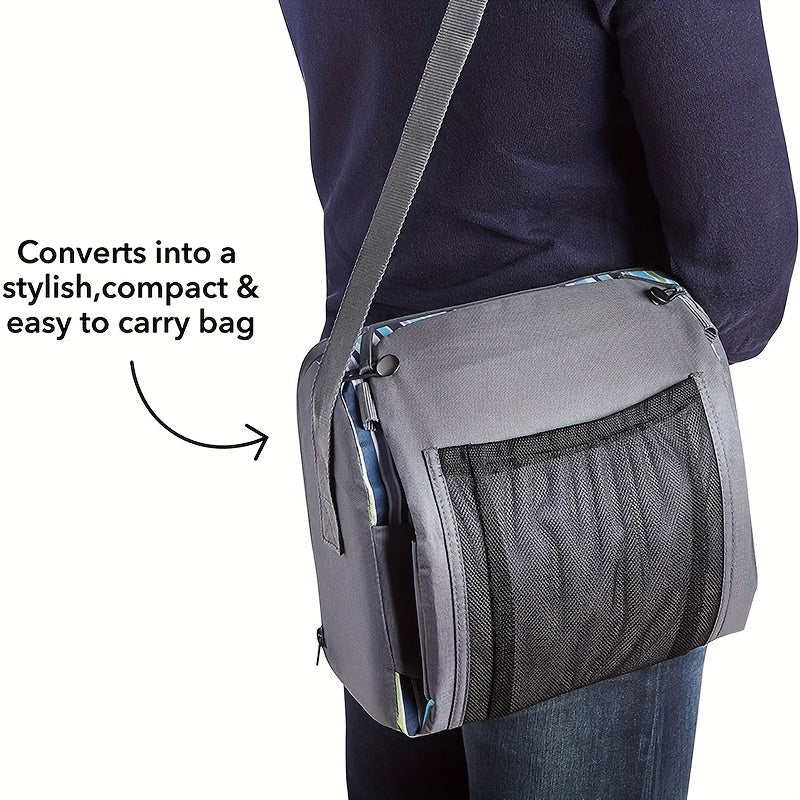 Child Booster Seat with Waterproof Cushion, Adjustable Safety Belt and Backrest