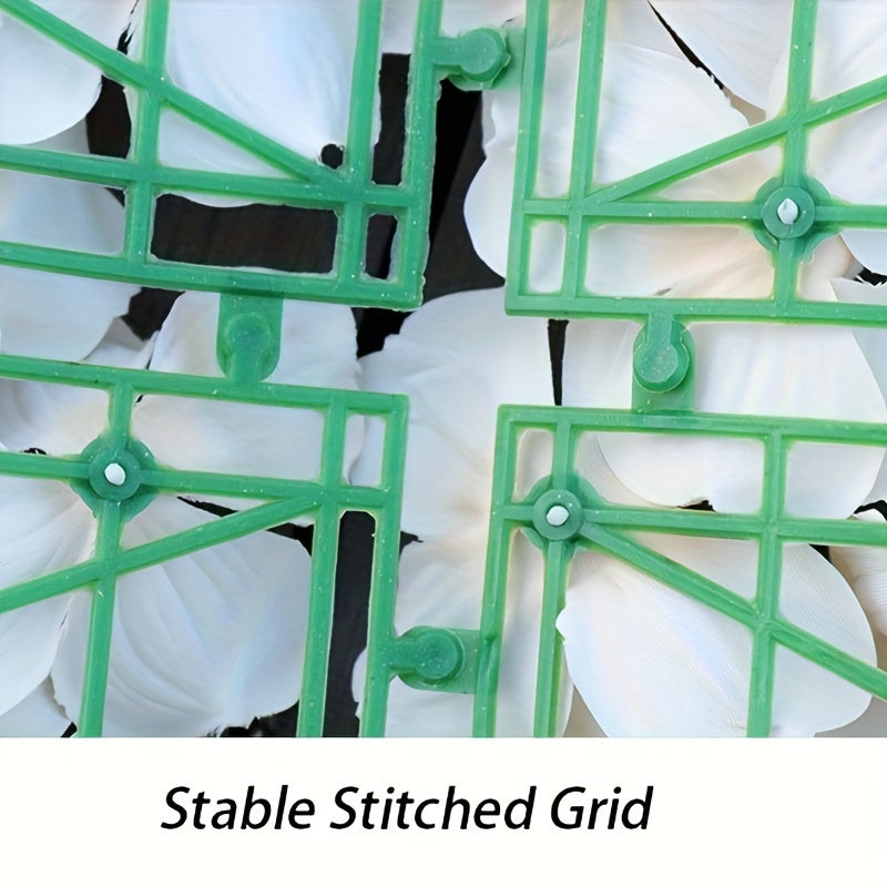 Artificial Flower Wall Panels PVC for Home and Event Decor