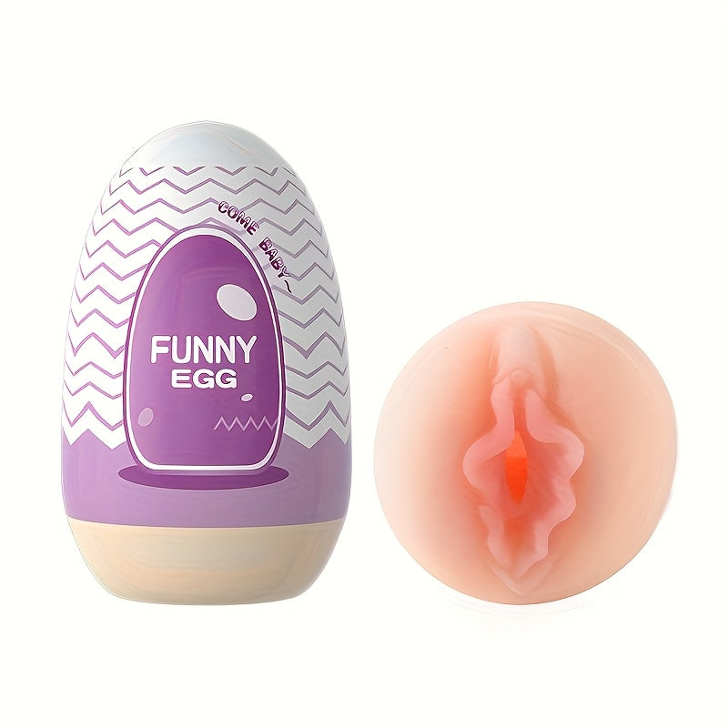 Mini Portable TPE Masturbation Eggs Soft Silicone Female Vagina Stimulating Toys