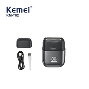 Dual-head Electric Shaver with LCD Display USB Charging Men's Razor