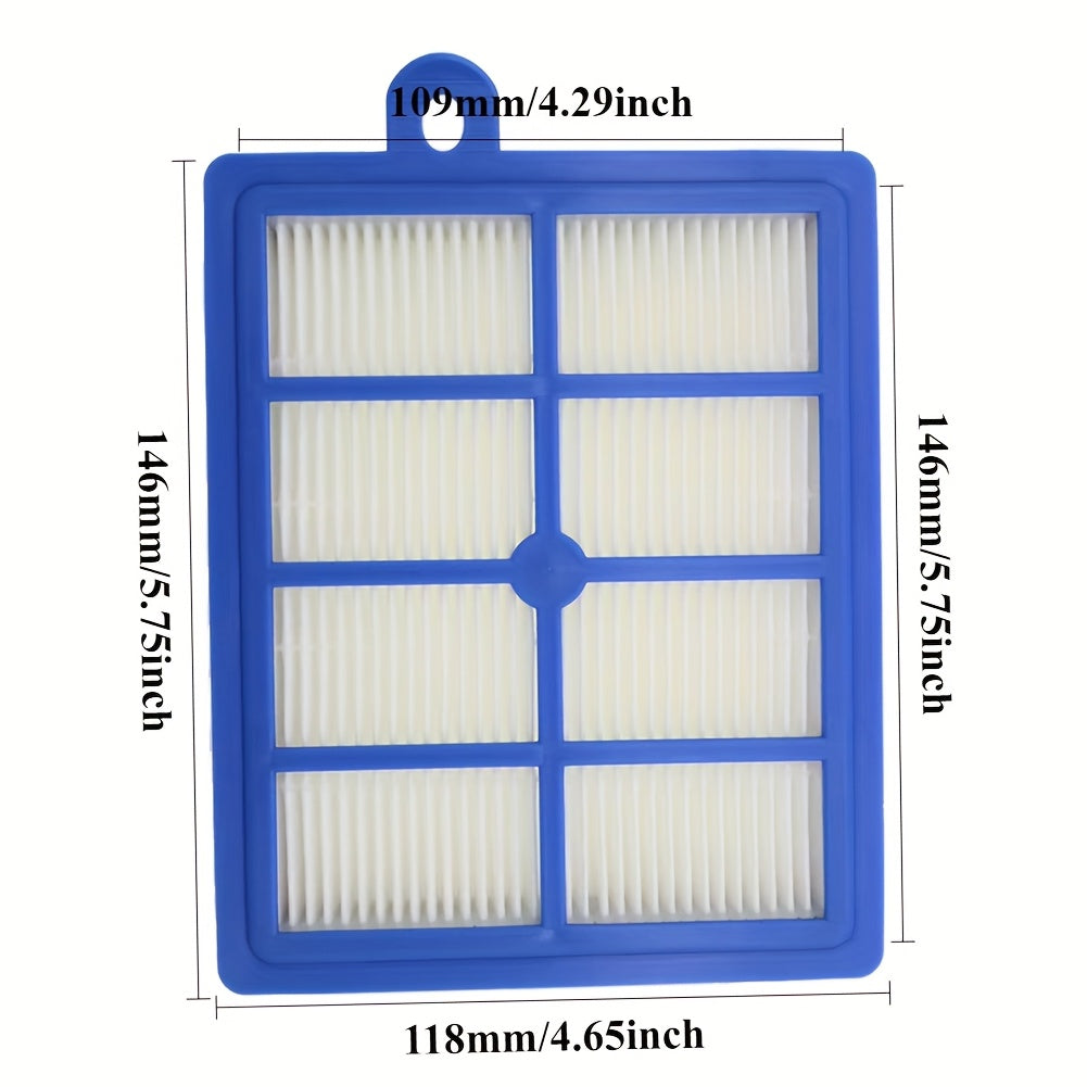 Washable HEPA H12 Filter for Vacuum Cleaners Compatible with Philips and Electrolux