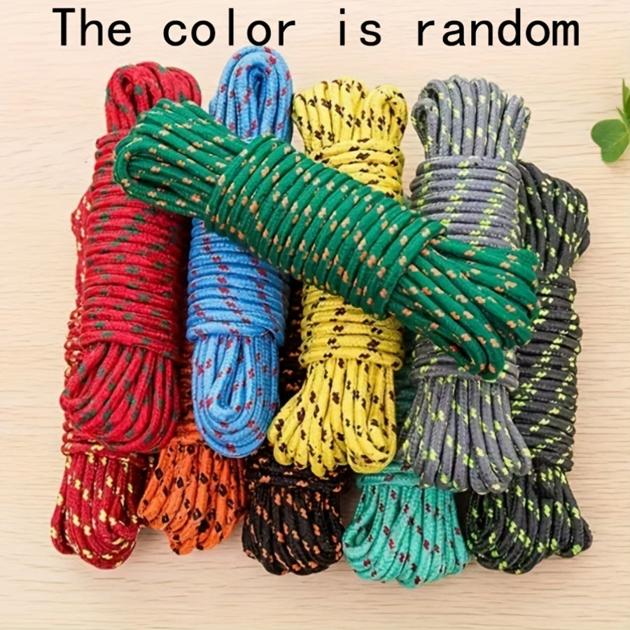 Aralash rangli naylon ip 10M ko'p maqsadli foydali sim, sayohat va uy uchun