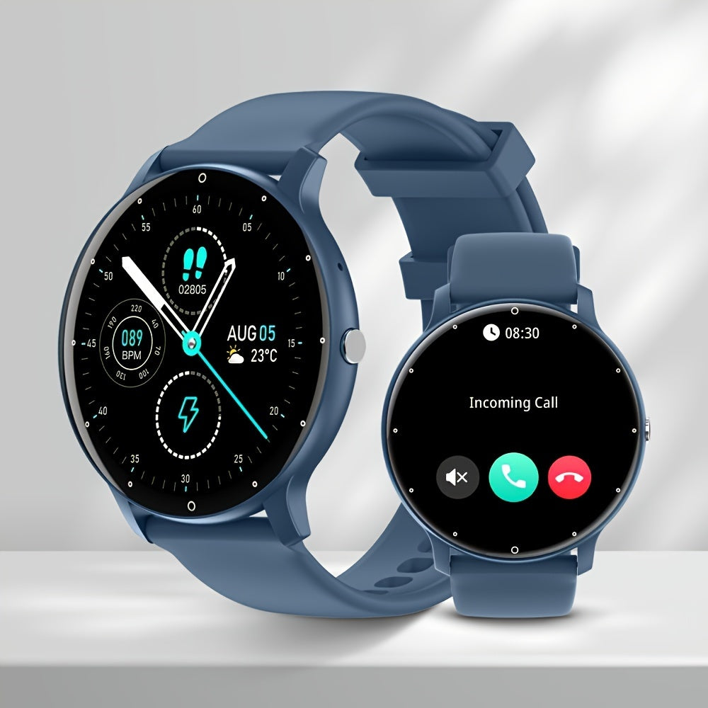 Outdoor Fitness Smartwatch for Men and Women with Touch Screen Call and Fitness Tracking