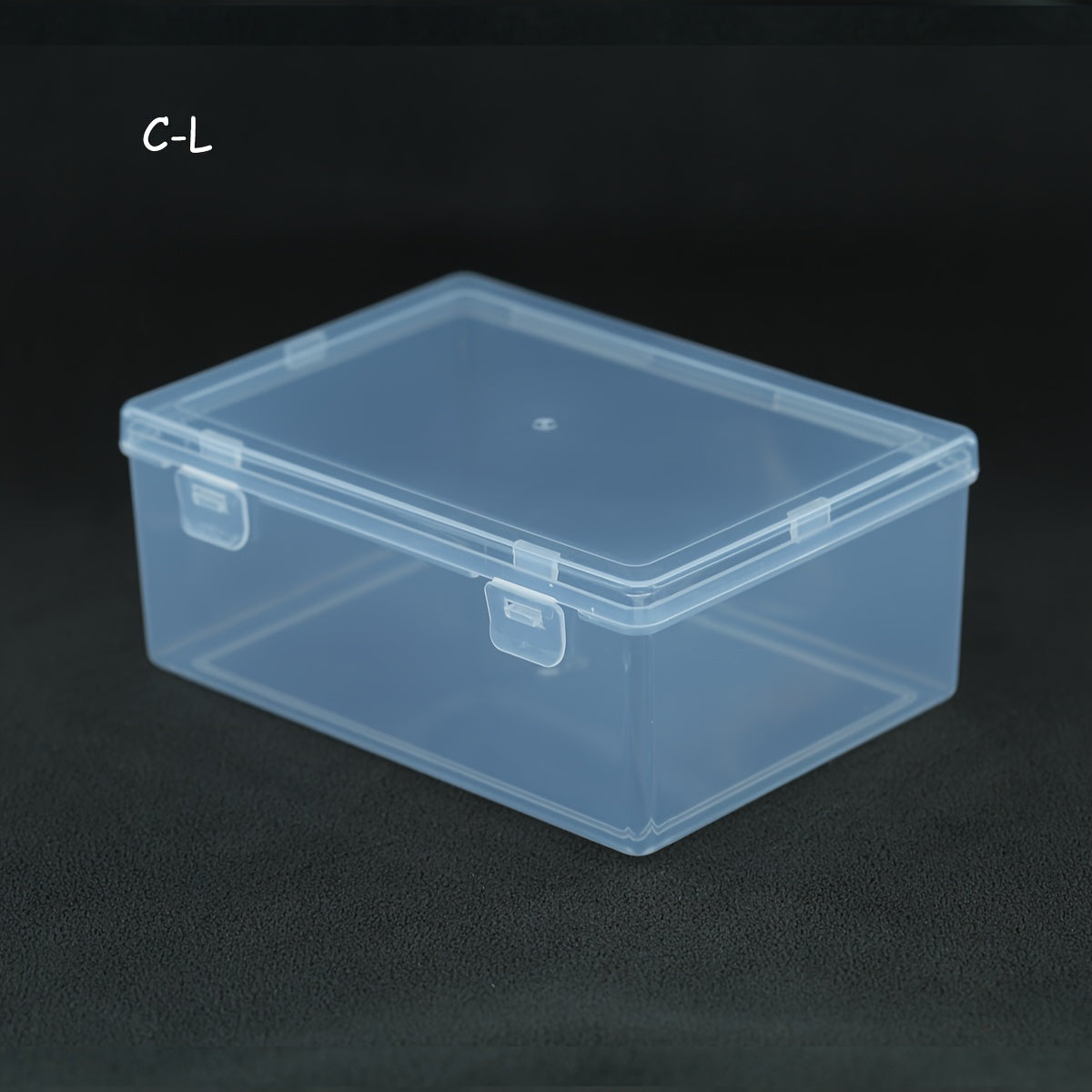 Clear Plastic Cigarette Storage Box 14-330 Capacity Moisture-Proof Organizer