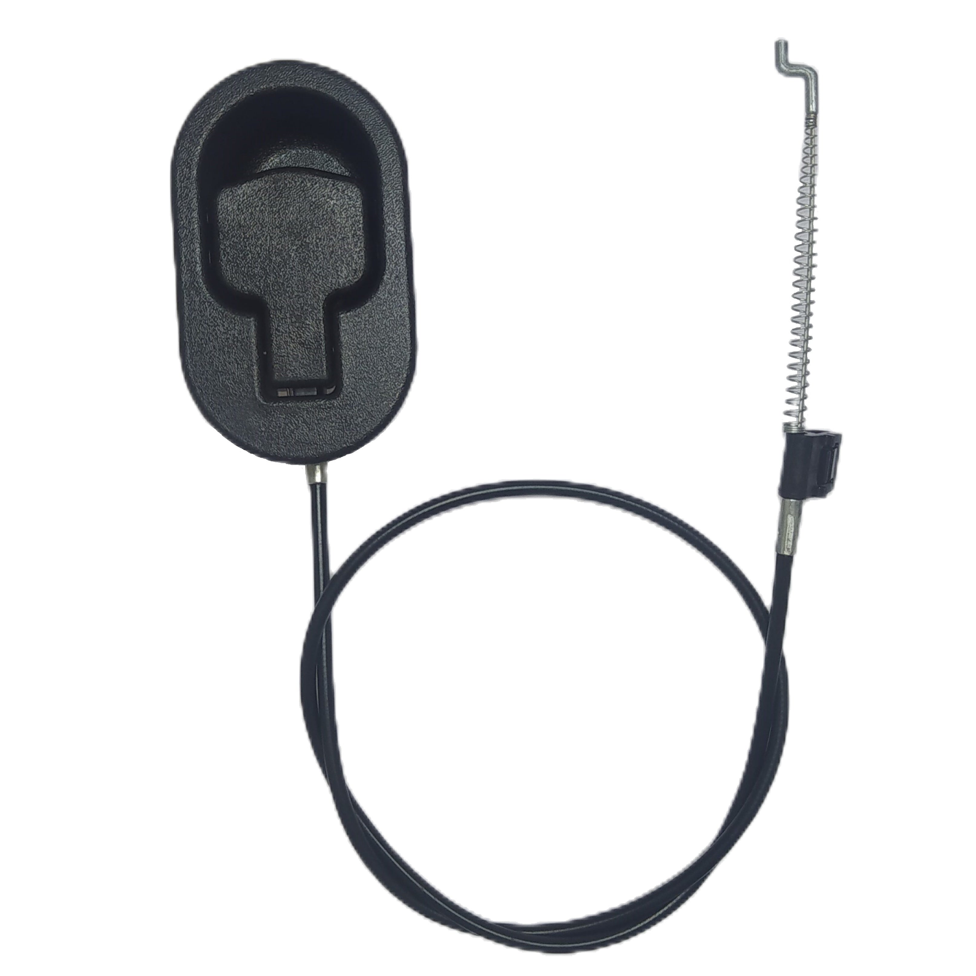 Black Plastic Recliner Handle with 12.06cm Cable for Sofa and Chair Recline