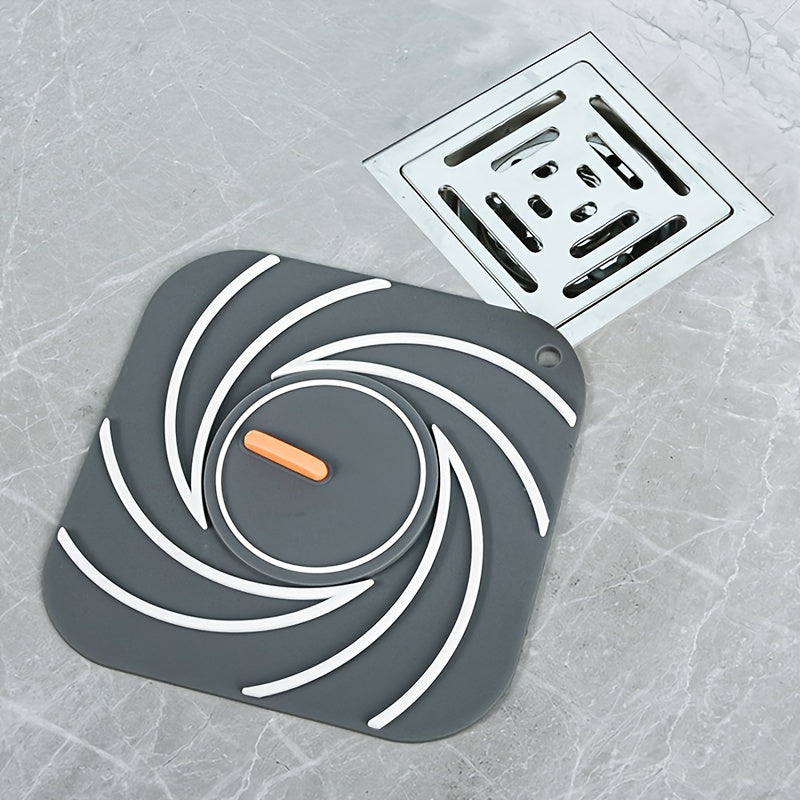 Silicone Bathroom Floor Drain Cover Odor Prevention and Leak Protection